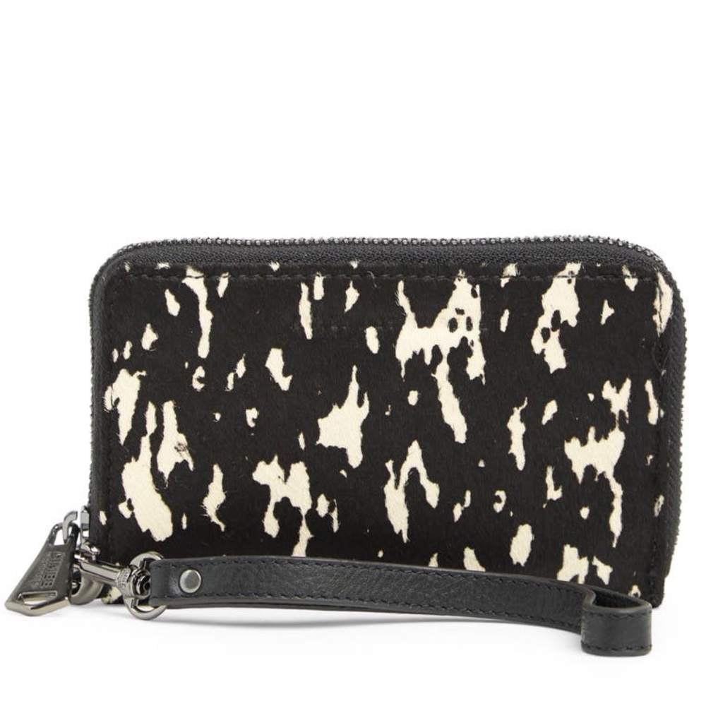 Aimee Kestenberg Leather Zip Around Wristlet - New with Tags